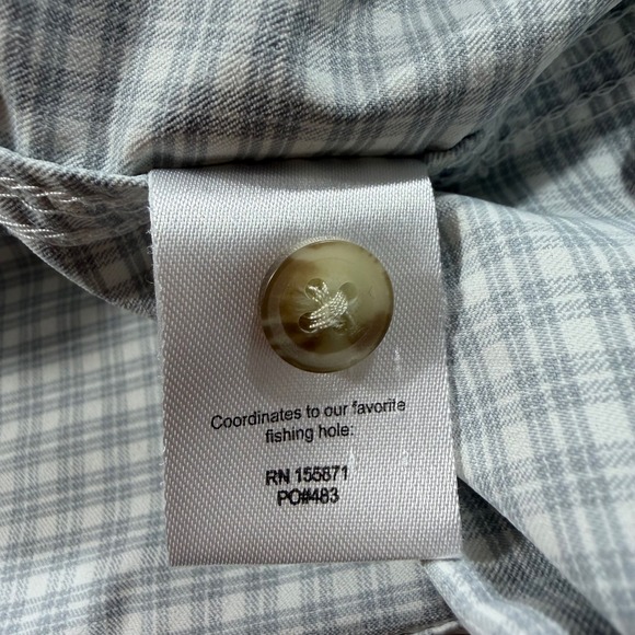 Poncho Mens 3XL Regular Fit Plaid Short Sleeve Button Down Shirt Lightweight EUC - Picture 7 of 11